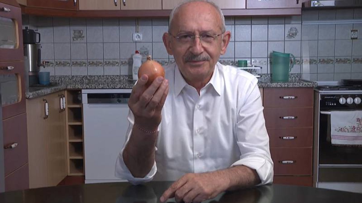 Kılıçdaroğlu'ndan 'soğan'lı paylaşım: Vatandaşın asıl gündemi bu