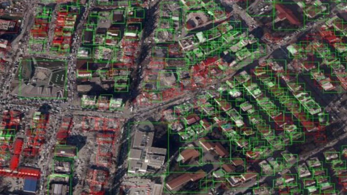 Enkazda can aramaya yapay zeka desteği