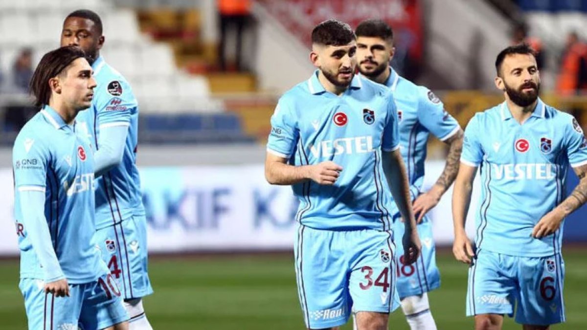 Trabzonspor’da düşüş sürüyor