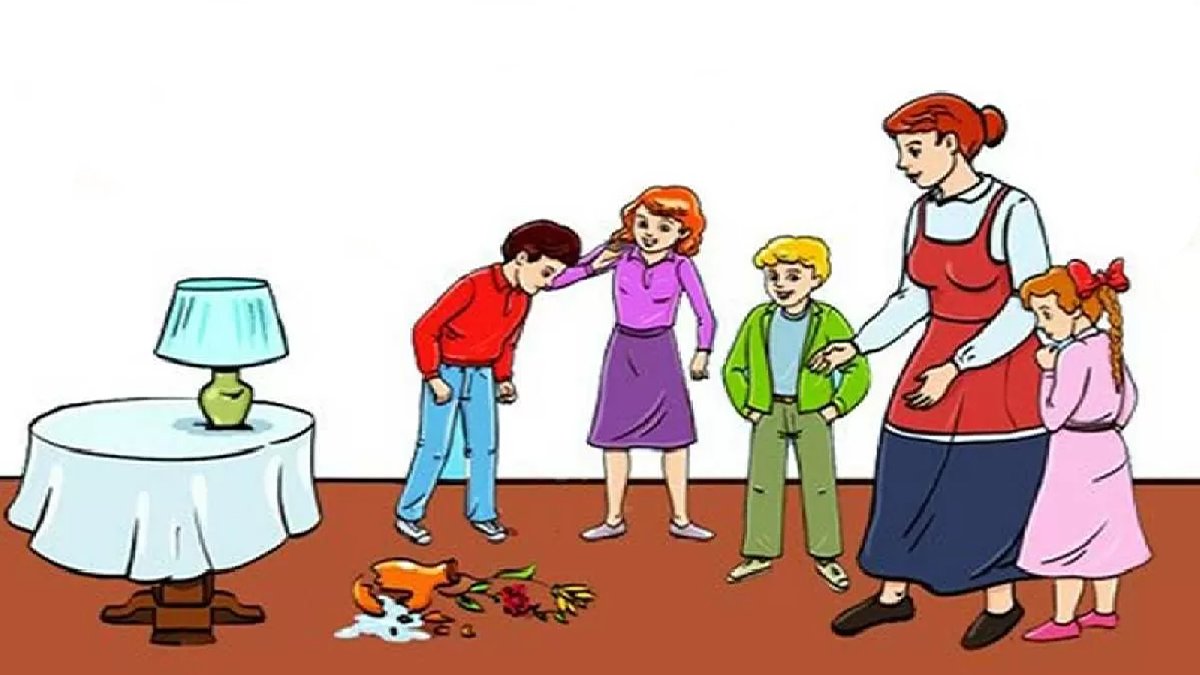 Dedektifler iş başına: Vazoyu kimin kırdığını bilebilir misiniz? Seçiminiz gizli özelliklerinizi ortaya çıkarıyor!