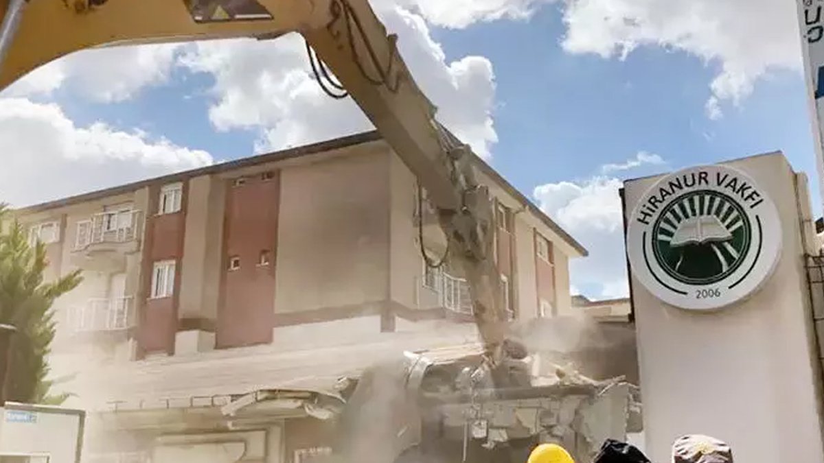 Hiranur Vakfı'nın kaçak yapılarına mahkemeden yeni karar