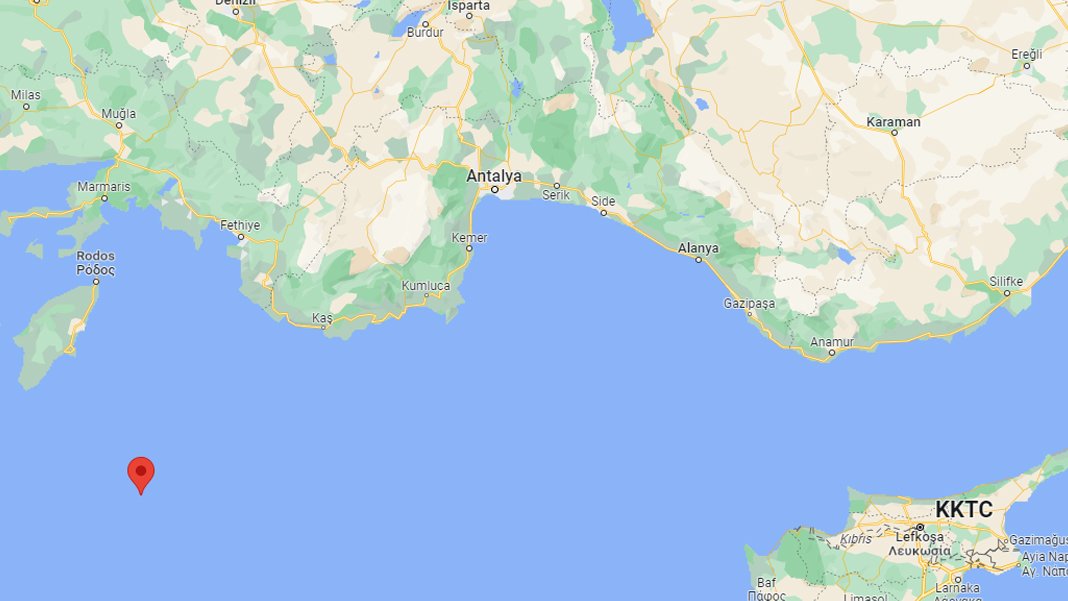 Akdeniz sallanmaya devam ediyor: 3.3 büyüklüğünde deprem |Son depremler