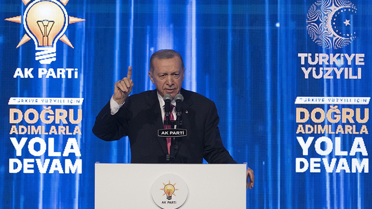 Erdoğan AK Parti'nin Seçim Beyannamesini açıkladı