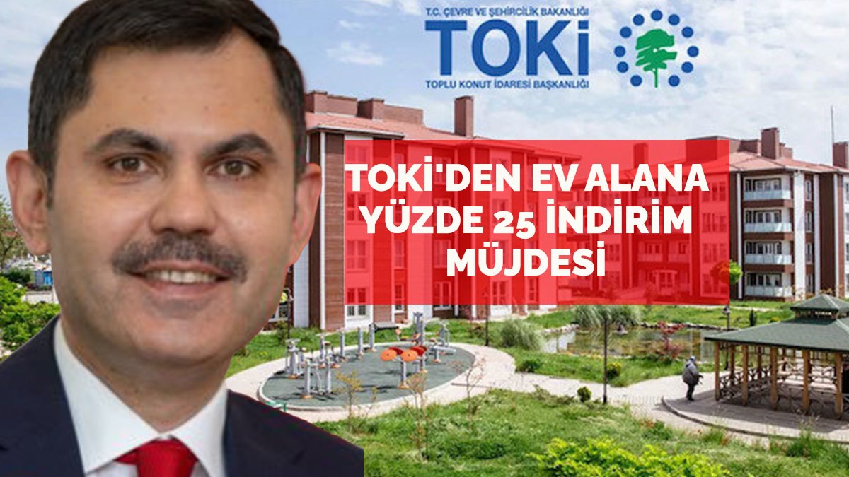 TOKİ'den ev alana yüzde 25 indirim müjdesi! Bakan resmen açıkladı: Son tarih 24 Nisan