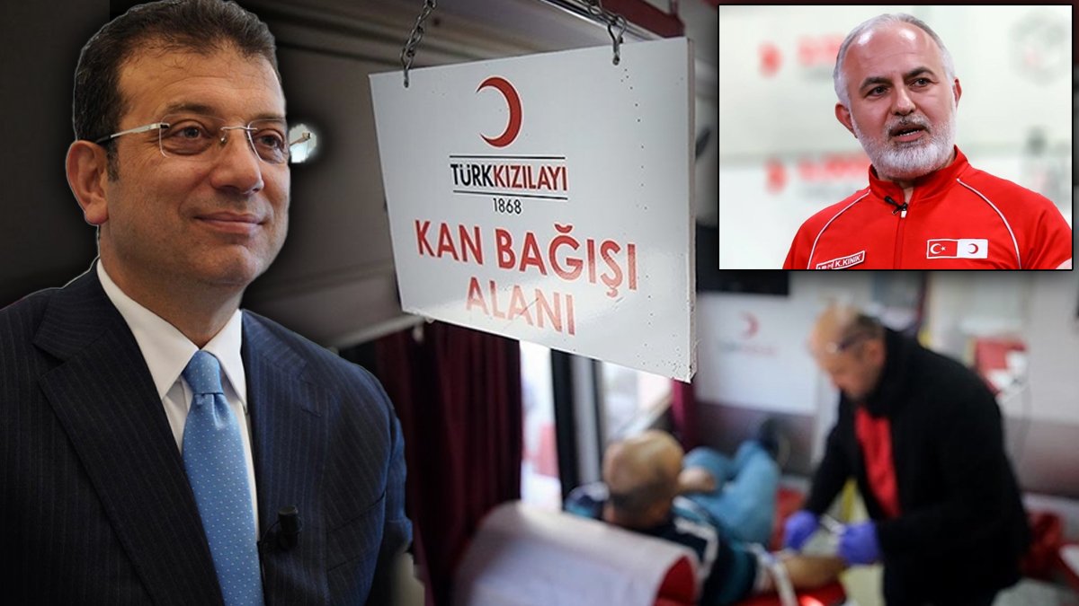 İmamoğlu 'Kızılay kan kaybediyor' diyerek paylaştı: O şahıs görevde olduğu müddetçe devam edecek
