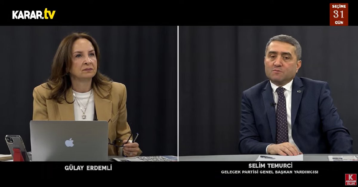 İstanbul Milletvekili Adayı Selim Temurci: Bu seçim bir sistem değişikliğidir