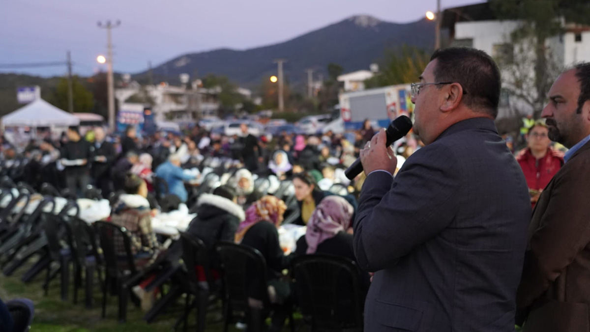 Dörtyol sakinlerine, iftar yemeğinde güzel haberler verildi