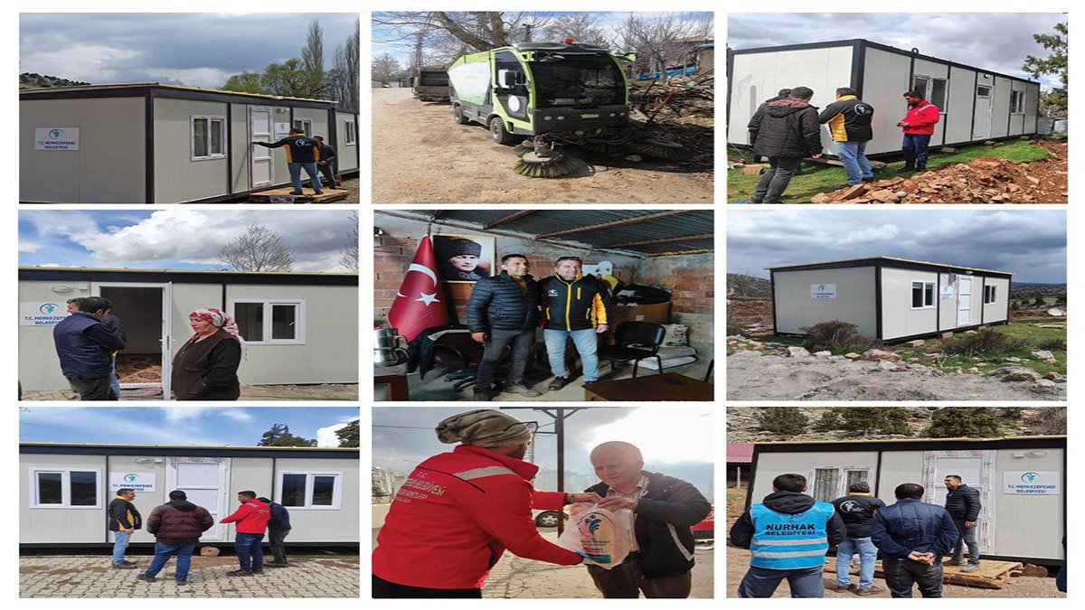 Depremzedelerin yaraları sarılıyor