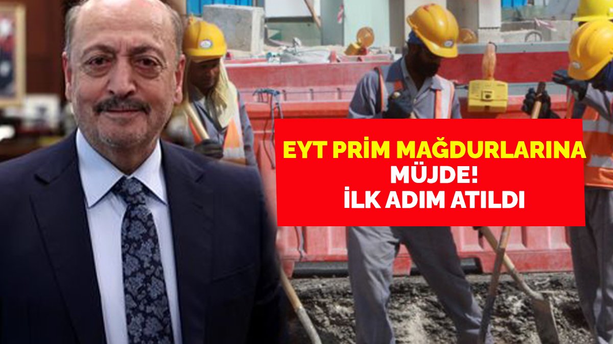 EYT kademeli prim mağdurlarına müjdeli haber! Emeklilikte ilk adım atıldı