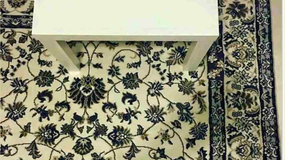 Halının üzerindeki telefonu kimse göremiyor! Sadece 17 saniyede bulanların zeka seviyesi yüksek çıkıyor!