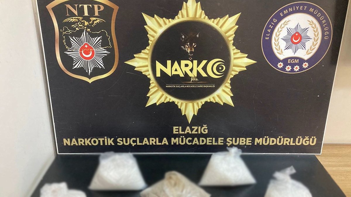Elazığ’da 123 kilo uyuşturucu madde ele geçirildi: 11 tutuklama
