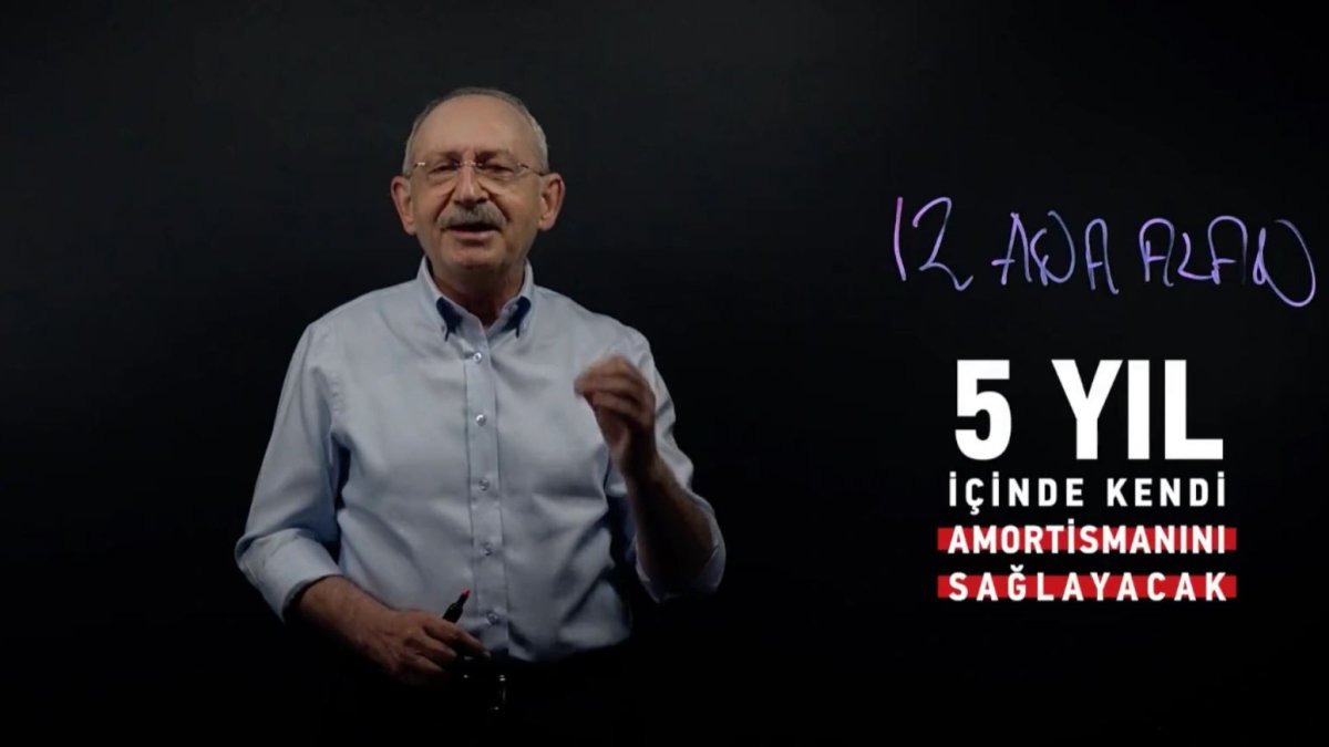 Kılıçdaroğlu'ndan ikinci 'Bay Kemal'in Tahtası' videosu: Projelerimiz de var şampiyonlar ligi kaynağımız da