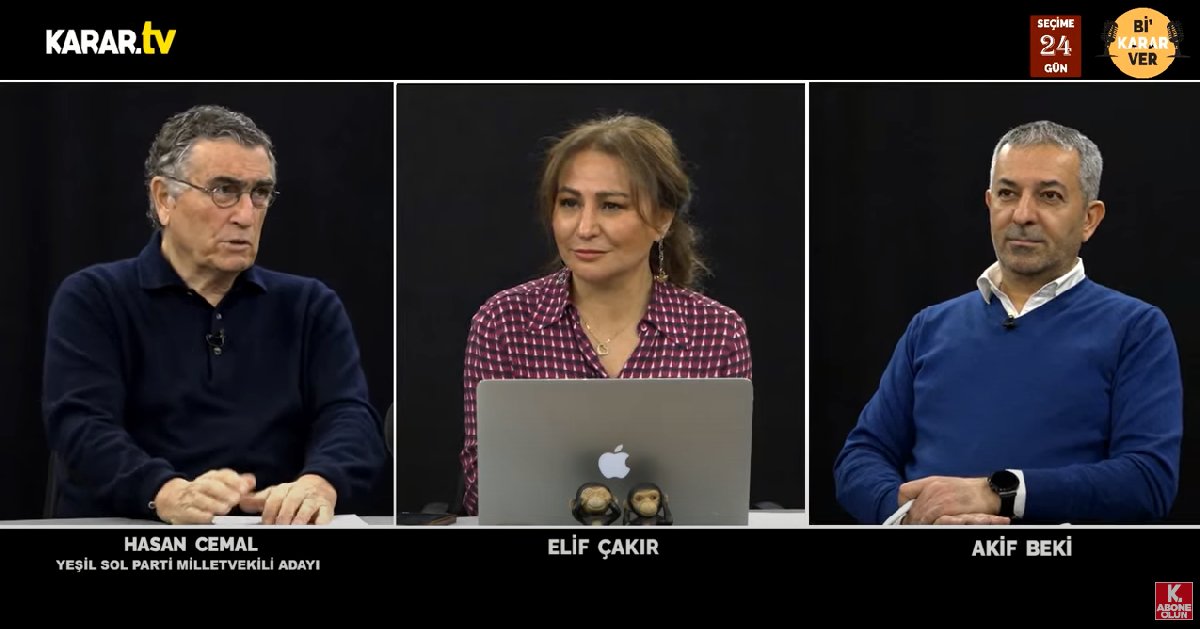 Yeşil Sol Parti Milletvekili adayı Hasan Cemal: Uzlaşma ruhunu yakalamamız lazım