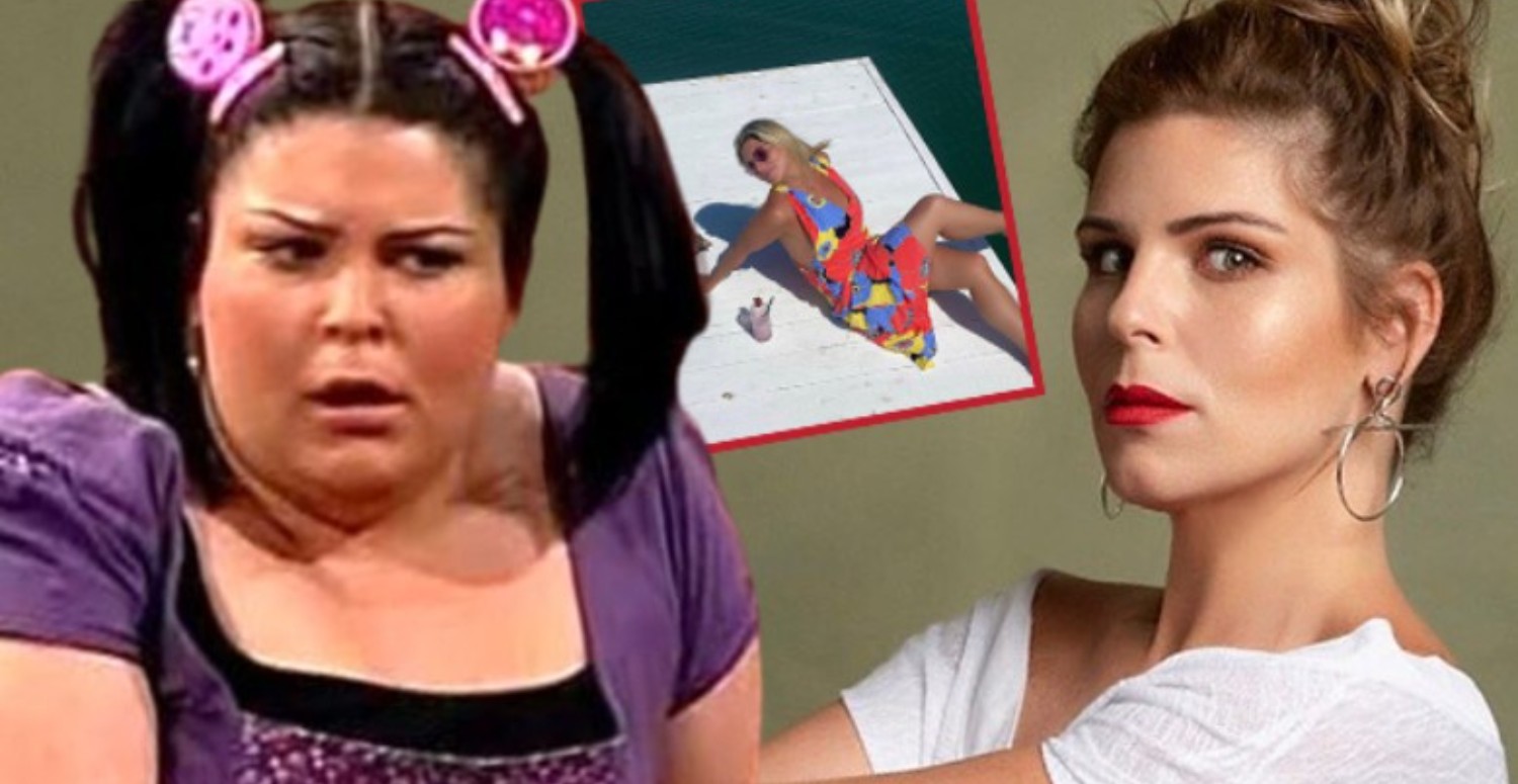 93 kilo veren Pelin Öztekin'den bikinili poz! 'O kilolar nereye gitti' dedirtti!