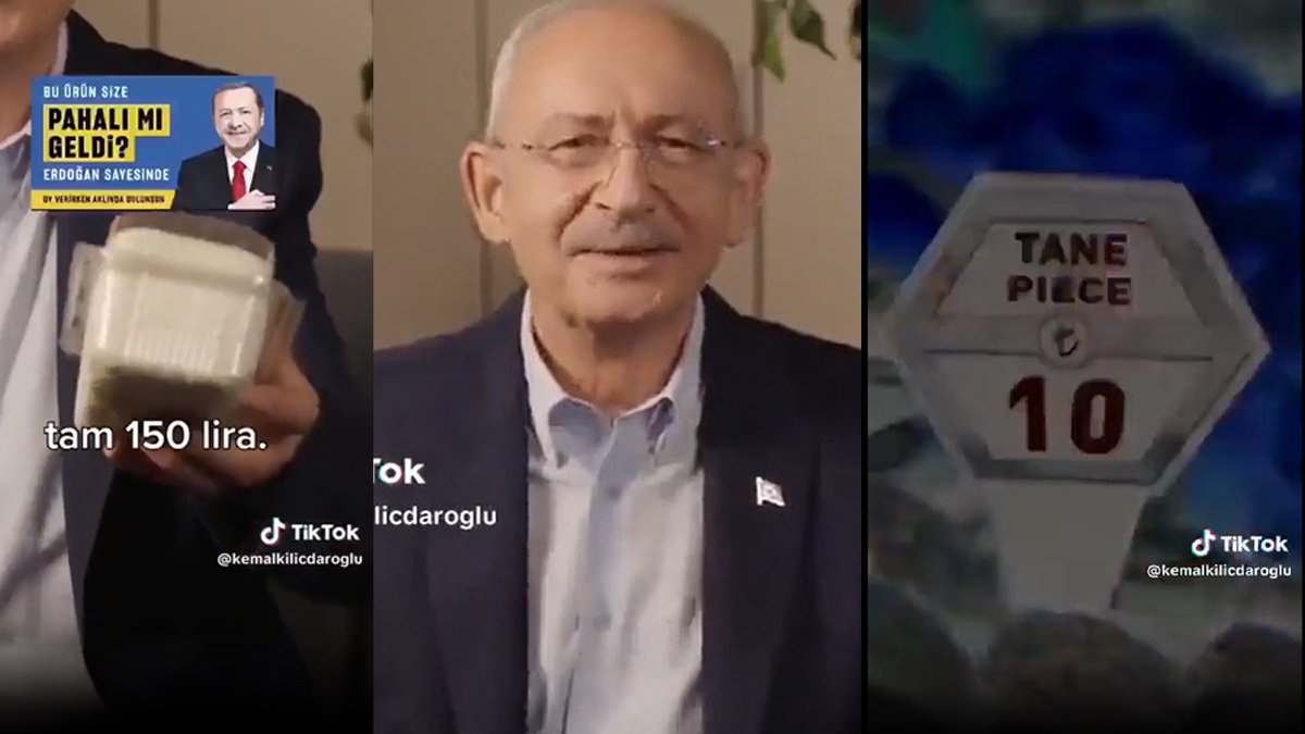 Kılıçdaroğlu'ndan 'Erdoğan sayesinde' etiketli yeni TikTok videosu: Vatandaşın mutfağını çorak bıraktılar