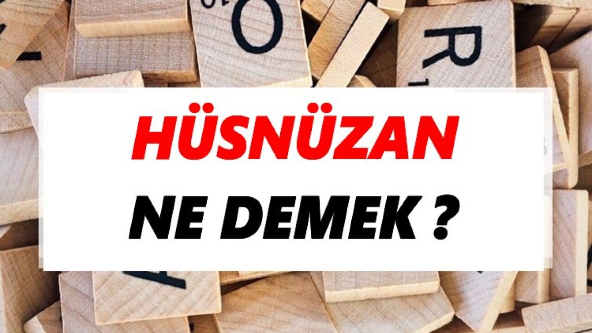 Hüsnüzan Nedir?