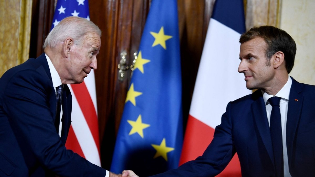 Macron’la Biden görüştü, farklı açıklamalar yapıldı: ‘Üçüncü kutup’ tartışması sürüyor