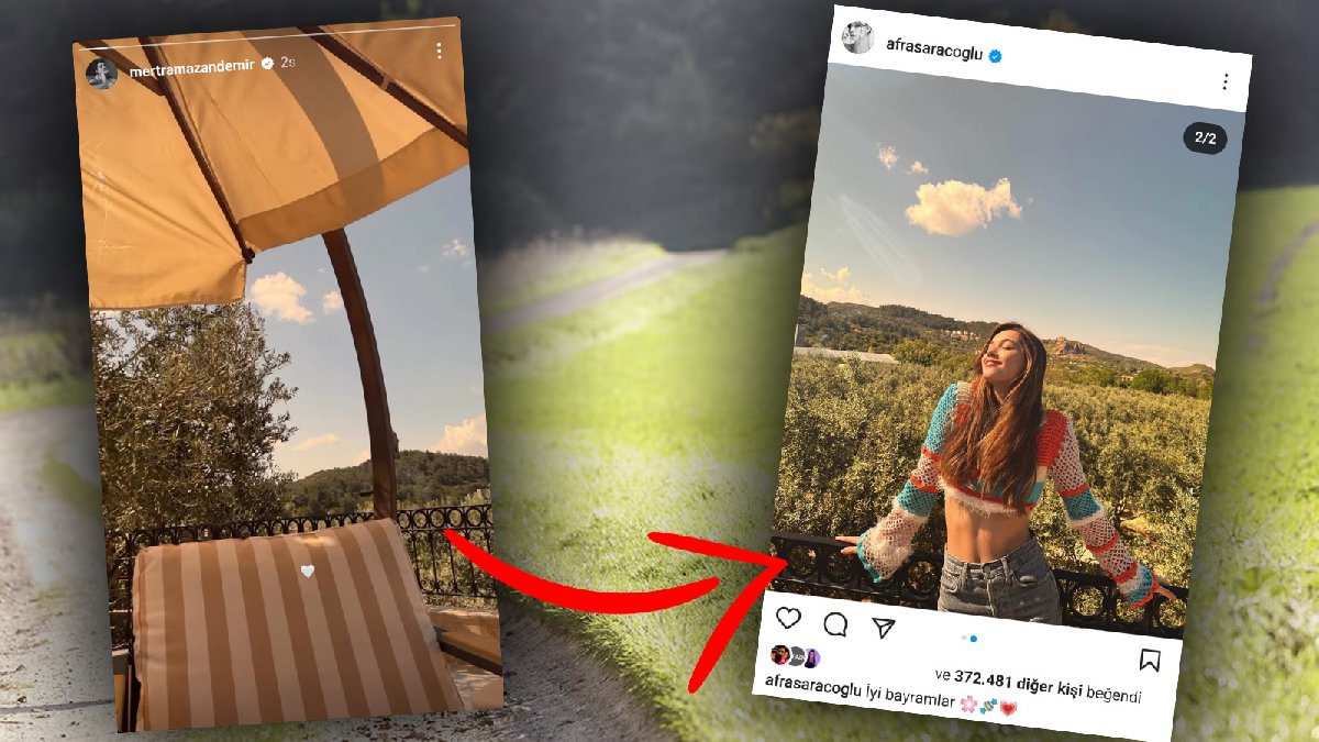 Paylaşımları kafa karıştırdı: Yalı Çapkını'nın yıldızları Afra Saraçoğlu ve Mert Ramazan Demir aşk mı yaşıyorlar?