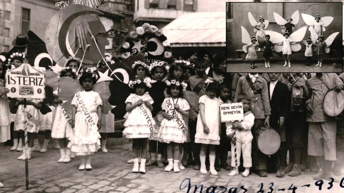 96 yıl önceki ilk 23 Nisan: Görüntüler TBMM arşivinden