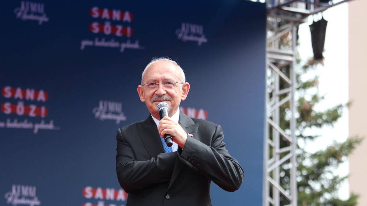 Kılıçdaroğlu, Yavaş ve İmamoğlu Uşak'ta: Mültecileri 2 yıl içinde göndereceğiz