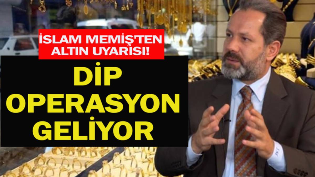 Altın borcu olanlar yandı! İslam Memiş'ten büyük operasyon uyarısı: Çakallar meydanı boş buldu