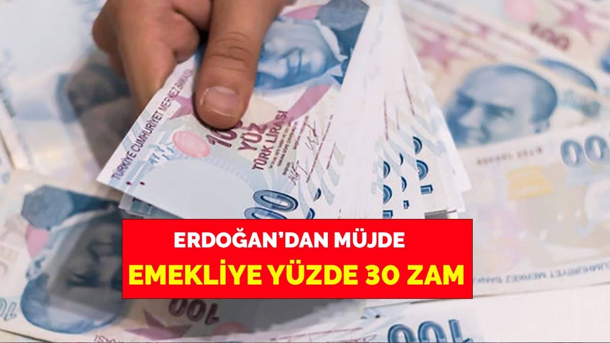 Emeklilere yüzde 30 zam müjdesi! Cumhurbaşkanı Erdoğan duyuracak: Bu kadarını kimse beklemiyordu