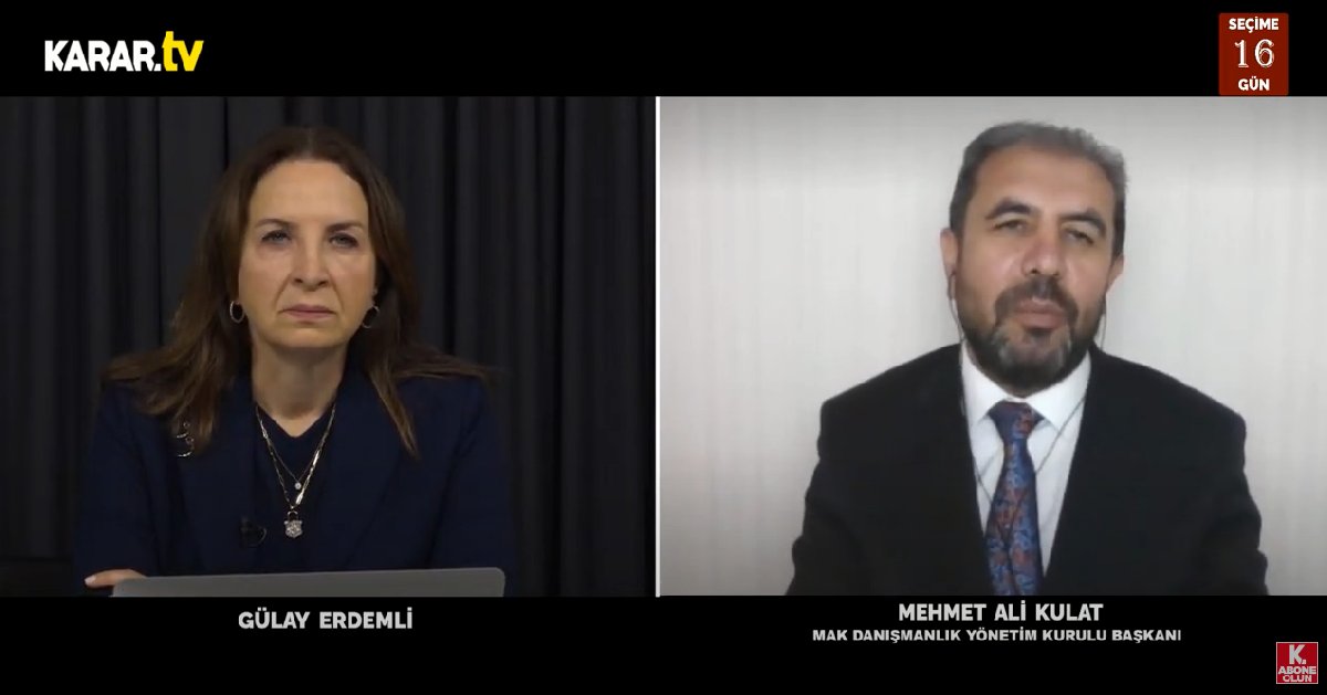 Mehmet Ali Kulat: Deprem bölgesindeki sandıkların güvenliğinden endişeliyiz