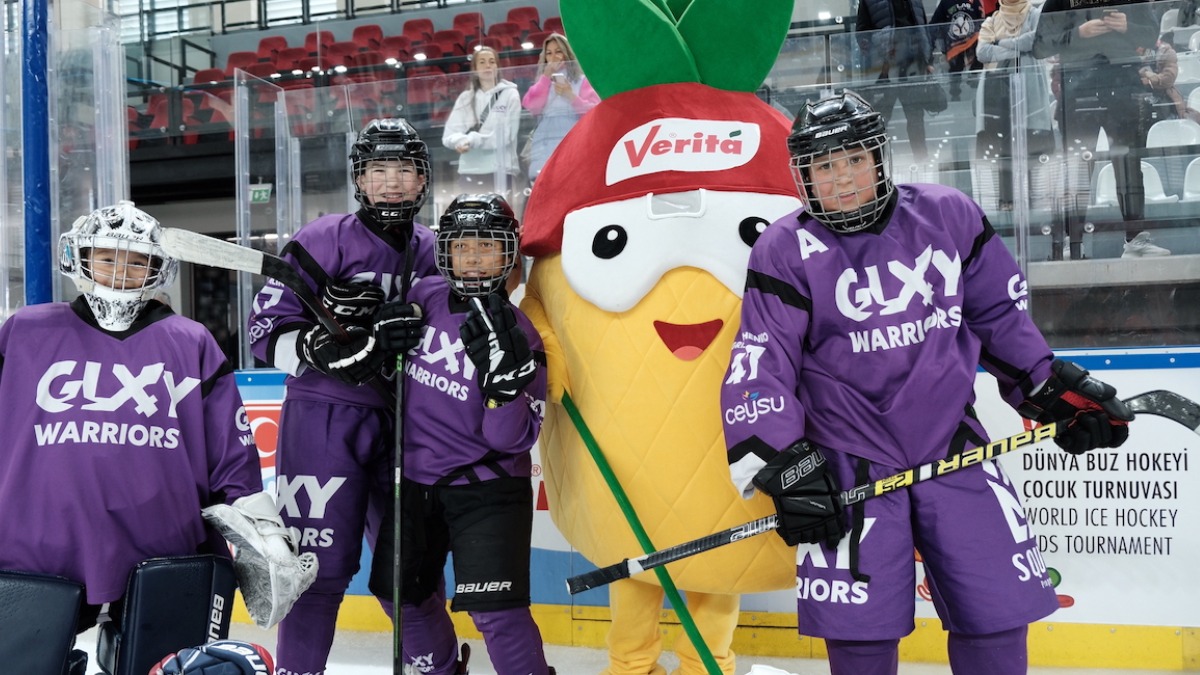 2023 Dünya Buz Hokeyi Çocuk Turnuvası İstanbul’da başladı