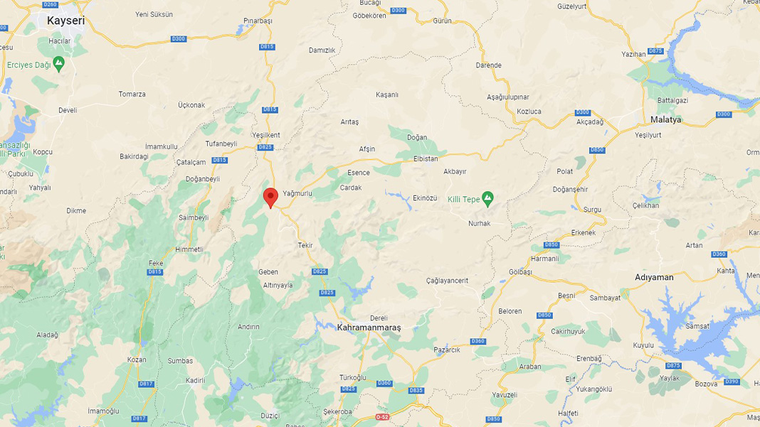 Kahramanmaraş'ta 4.7 büyüklüğünde deprem