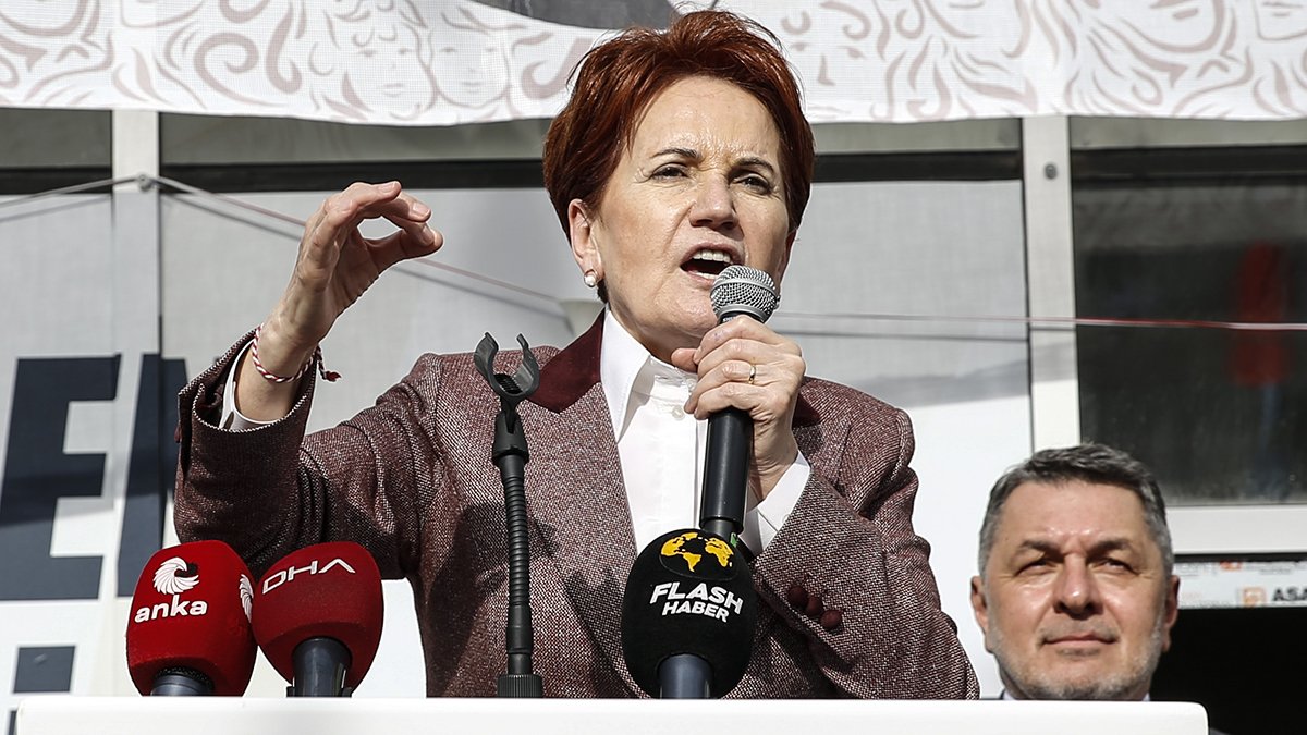 Akşener kadınlara seslendi: İftiracı adamlarla mücadele etmek için bana güç verin
