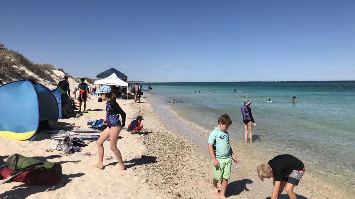 Plajda yüzen çocuk bir anda paramparça oldu! Korkunç görüntüler herkesi hayrete düşürdü