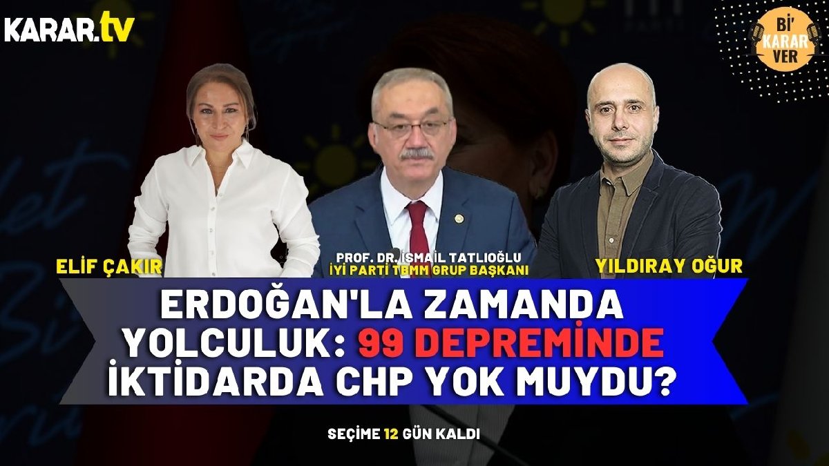 İYİ Partili Prof. Dr. İsmail Tatlıoğlu KARAR TV'de soruları yanıtladı
