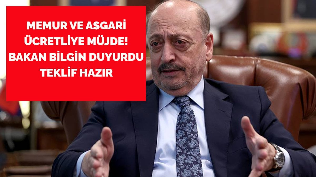 Memur Ve Asgari ücretliye Müjde! Bakan Bilgin 'teklif Hazır' Dedi ...