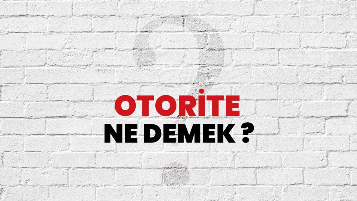 Otorite Nedir ve Otorite Kavramının Önemi