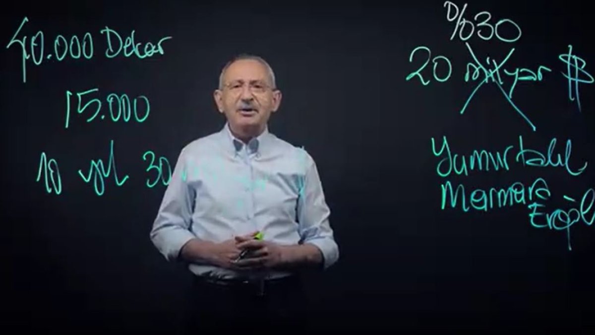 Son dakika! Kılıçdaroğlu'ndan yeni video: Bay Kemal’in Tahtası-6