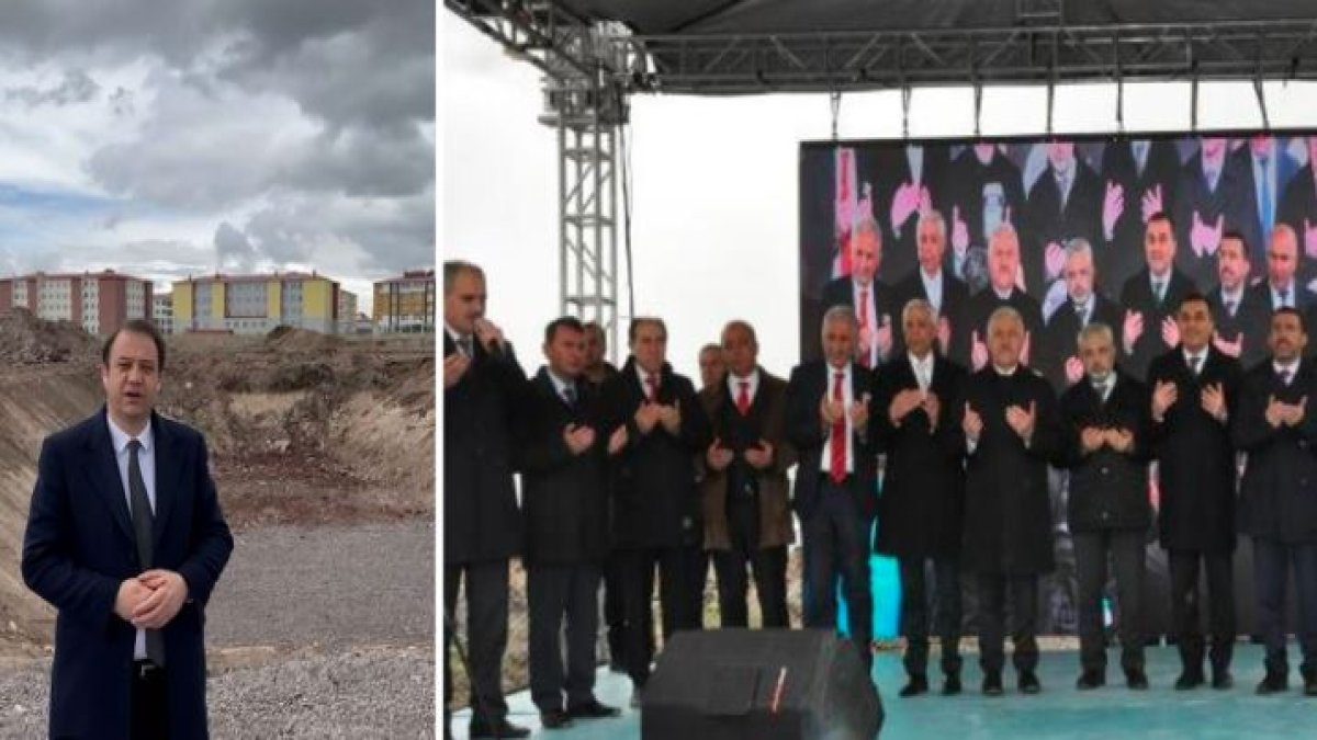 CHP'li vekil adayı Alp, temeli yeni atılan hastanenin önünden seslendi: Seçime 11 gün kala ihaleyi yandaşlara teslim ettiniz