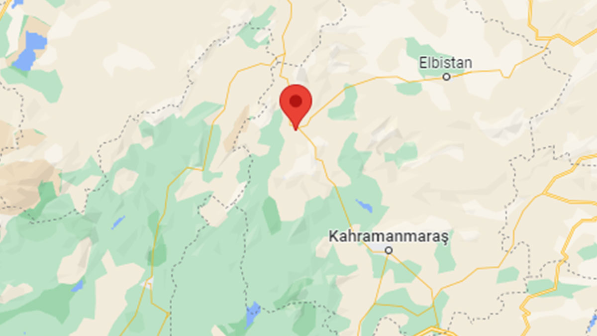 Kahramanmaraş'ta 4.6 büyüklüğünde deprem | Son depremler