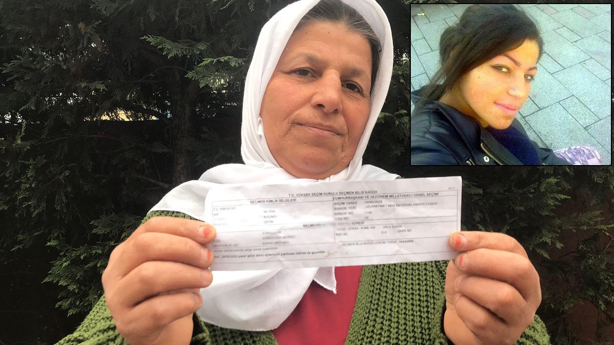 Eve gelen seçmen kağıdı acılarını tazeledi: Tutup bana oy kağıdı verdiler, kızım nerede?