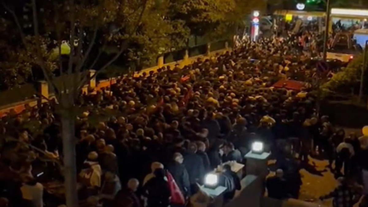 Millet İttifakı'nın mitingi sonrası Marmaray seferleri durduruldu