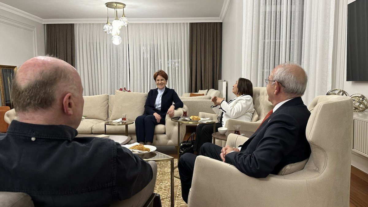Kılıçdaroğlu ve eşinden Akşener ailesine ziyaret: Ortalığı karıştırmaya çalışanlara itibar etmeyin