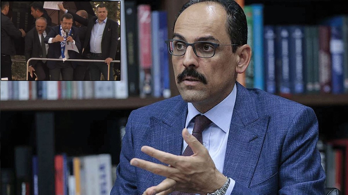 İbrahim Kalın'dan İmamoğlu'na saldırıya ilişkin açıklama: Kabul edilebilir değil