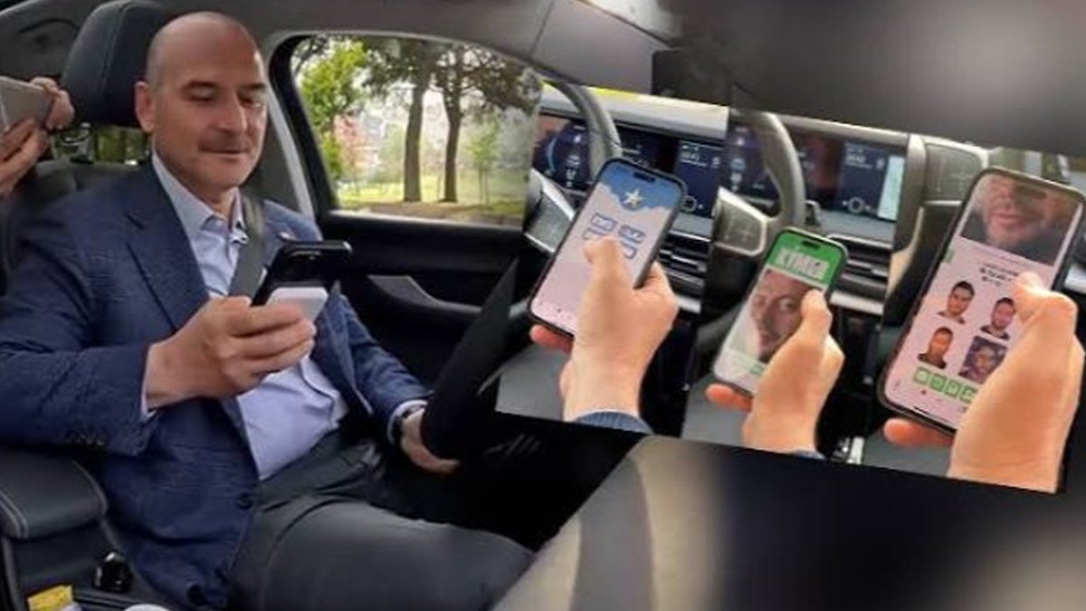 Soylu'nun telefonundaki 'KİM'