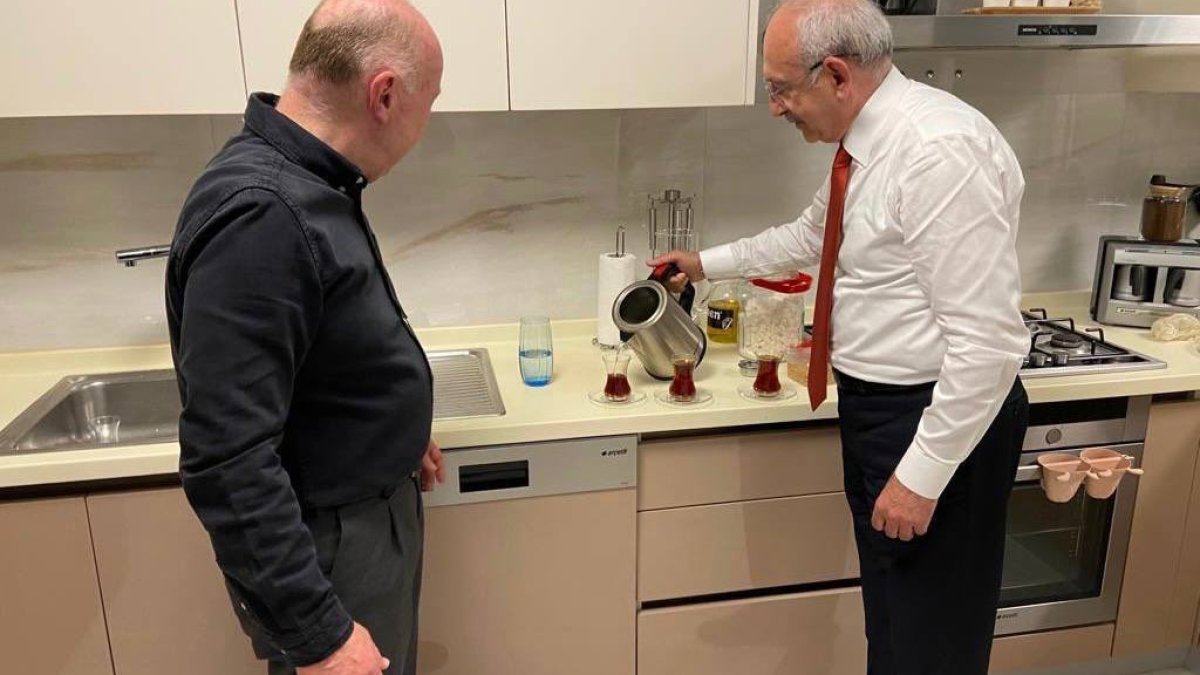 Kılıçdaroğlu Erdoğan'ın mitingindeki pankarta böyle yanıt verdi: Bay Kemal asla kazanımlara dokunmaz