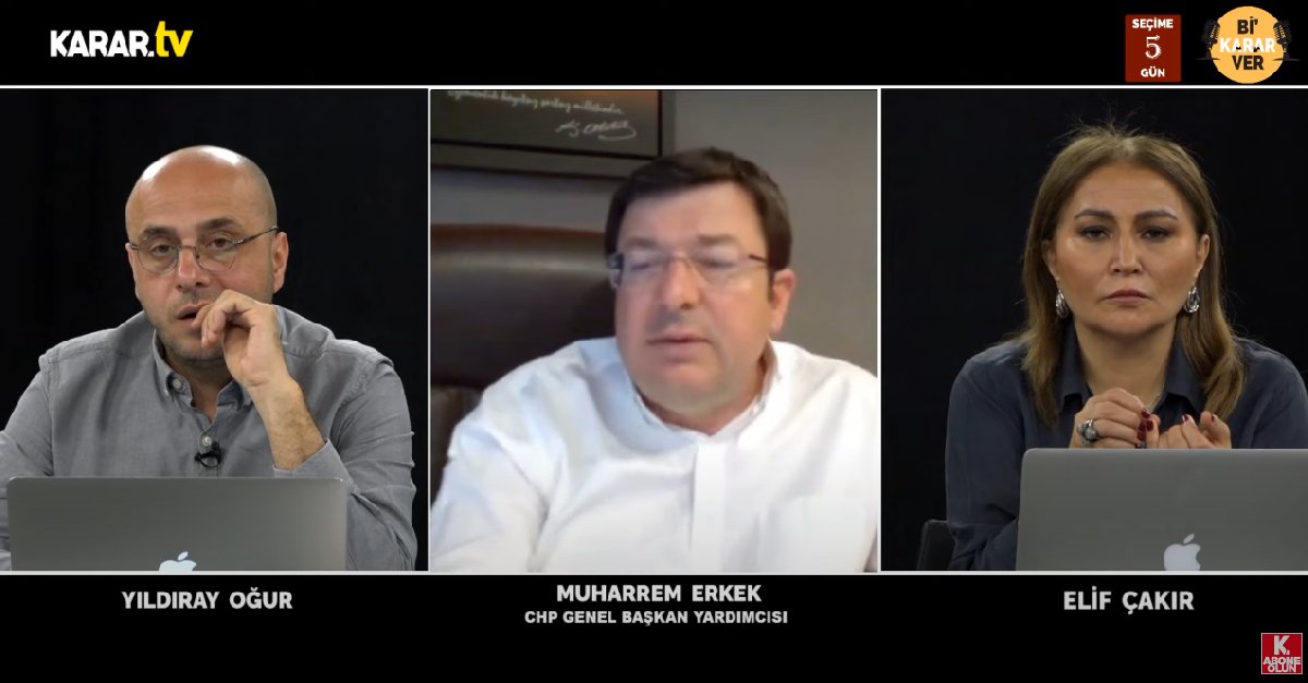 CHP'li Muharrem Erkek: Yeni kabinede Adalet Bakanı olarak görev yapma durumum var
