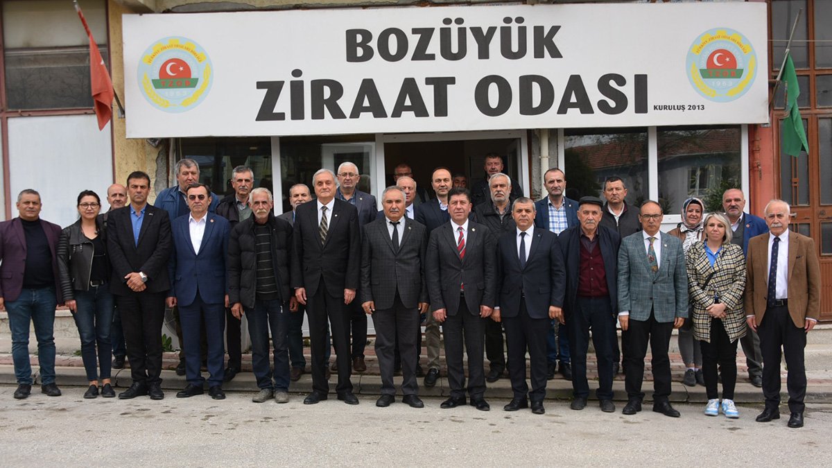 Başkan Bakkalcıoğlu yeni ziraat odası’nın anahtarlarını teslim etti