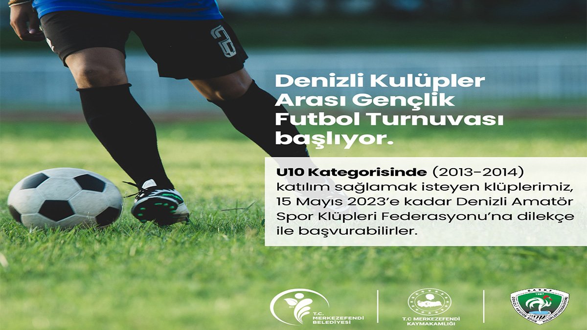 Merkezefendi’de Gençlik Turnuvası başvuruları başladı