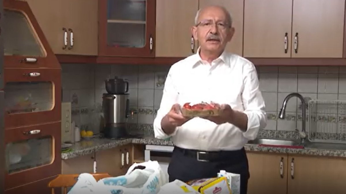 Kılıçdaroğlu temel gıda ürünlerinin fiyatlarını geçen sene ile kıyasladı: İlk işimiz sofradaki yangını söndürmek