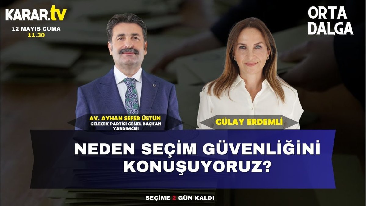 Ayhan Sefer Üstün KARAR TV'de soruları yanıtadı