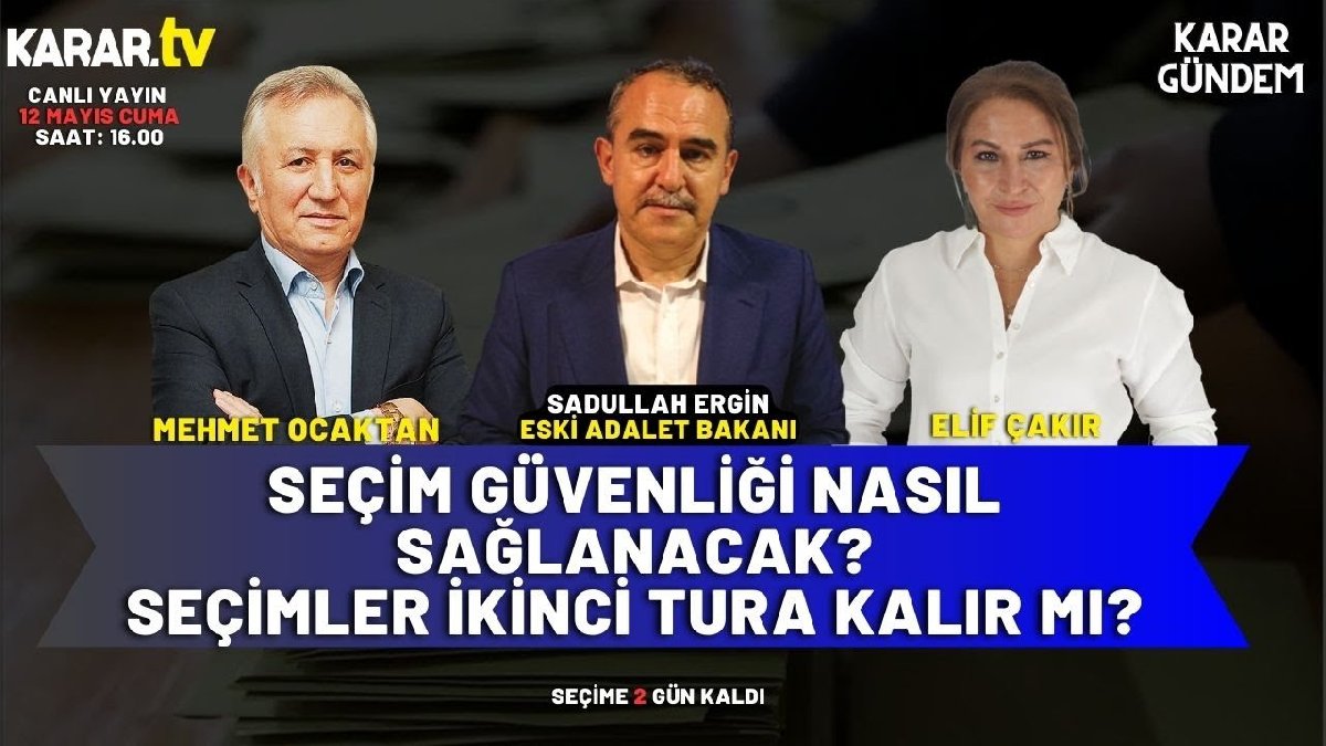 Sadullah Ergin KARAR TV'de soruları yanıtladı