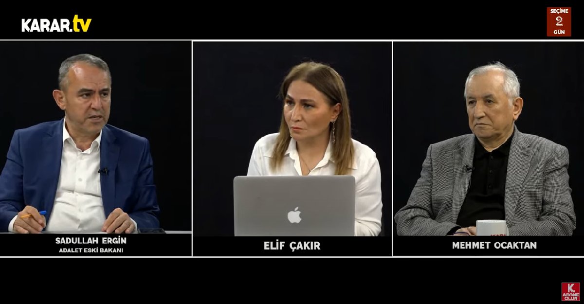 Sadullah Ergin: Seçim öncesinde bir memnuniyet oluşturmak için yaptırılmış bir istifa